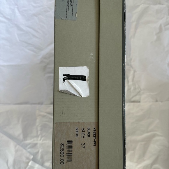 Tom Ford Leather Patchwork Calf Hair Knee-High Boots Fall/ Winter 2015 size 37 - Picture 3 of 16